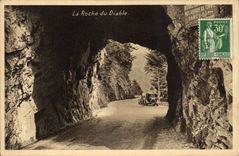 CPA La Roche du Diable 