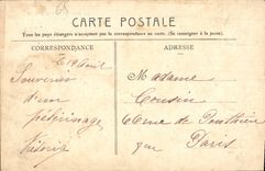 CPA Lourdes la Basilique vue du Cote 