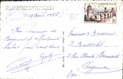 CPA Bagneres du Bigorre H P Square des Vignaux la Danaide 