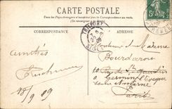 CPA Lourdes la Vallee d'Argeles vue du Funiculaire du Pic du Jer 