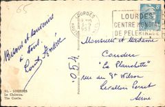CPA Lourdes le Chateau 