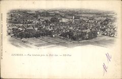 CPA Lourdes vue generale prise du Petit Ger 