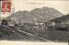 CPA Lourdes vue generale 