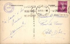 CPA Lourdes vue generale la Basilique et le Pic du Jer 