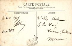 CPA Lourdes le Chateau Fort 