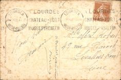 CPA Lourdes l'Apparition 