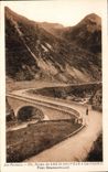 CPA Les Pyrenees Route de Lu St Sauveur a Gavarnie Pont Desdourroucat 