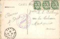 CPA Route de Luz a Gavarnie le Chaos 