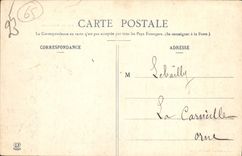 CPA Les Hautes Pyrenees Gavarnie Pont de Brioules et pic de Secugnac