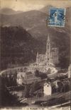 CPA Lourdes La Basilique 