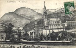 CPA Lourdes Vue generale 