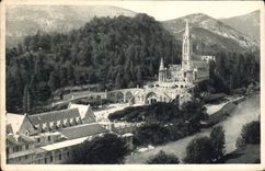 CPA Lourdes La Basilique 
