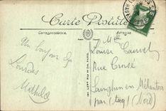 CPA Lourdes le Chateau 