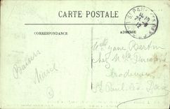 CPA Lourdes La Chaine des Pyrenees vue du pic du Jer sur Montagnes et sur le Pic du Midi 