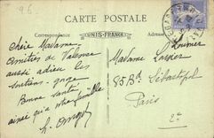 CPA Valence Drome Porte Dupre Latour style Renaissance 