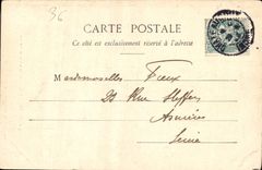 CPA Chateauroux Prefecture vue des Jardins