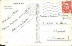 CPA Angers Le Chateau 