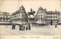 CPA Orleans La Place du Martroi 