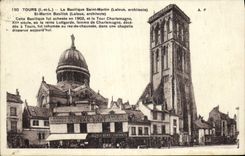 CPA Tours I et L La Basilique Saint Martin Laloux architecte 