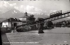 CPA Innsbruck Hungerburgbahn Talstation mit Nockspilze 