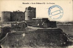 CPA Marseille Ile du Chateau d'If le Donjon 