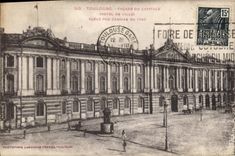 CPA Toulouse facade du Capitole hotel de ville eleve par cammas en 1780 