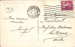 CPA Toulouse facade du Capitole hotel de Ville elevee par Cammas en 1750 