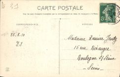 CPA Toulouse Cour du Cloitre des Augustins Musee 