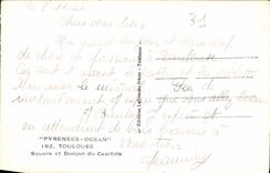 CPA Pyrenees Ocean Toulouse Square et Donjon du Capitole 