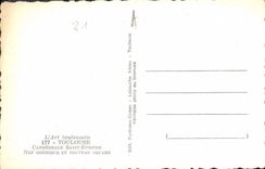 CPA L'Art toulousain Toulouse Cathedrale Saint Etienne Nef gothique et nouveau Square 