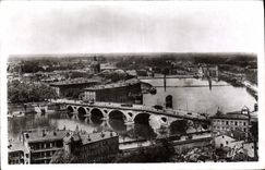 CPA Pyrenees Ocean Toulouse vue generale sur la Garonne 