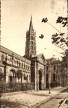 CPA Toulouse Clocher de la Basilique Saint Sernin 