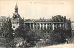 CPA Toulouse Facade Est du Capitole et Square 