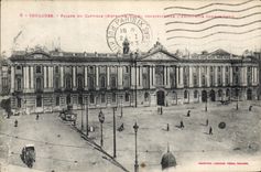 CPA Toulouse Facade du Capitole Hotel de Ville 