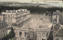 CPA Nancy Hemicycle de la Carriere la Pepiniere et le Palais du Gouvernement Vue prise de la Tour de