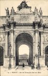 CPA Nancy Arc de Triomphe cote rue Here 