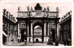 CPA Nancy L'Arc de Triomphe Automobile