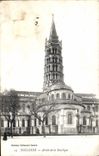 CPA Toulouse Abside de la Basilique 