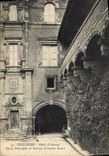 CPA Toulouse Hotel d'Assezat Porte Principale et Galerie Clemence Isaure 