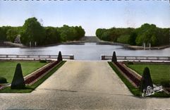 CPA Chateau de Rambouillet Residence Presidentielle Les Parterres et les Cancux 
