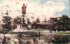 CPA Toulouse Le Grand Fond Statue de Clemence Izaure 