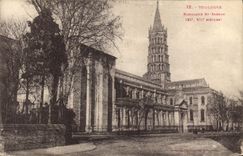 CPA Toulouse Basilique St Sernin 