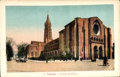 CPA Toulouse Basilique Saint Sernin 