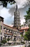 CPA Toulouse Clocher de la Basilique de St Sernin 