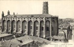 CPA Toulouse L'Eglise des Jacobins 