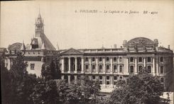 CPA Toulouse Le Capitole et les Jardins 