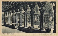 CPA Toulouse Le Cloitre du Musee 