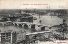 CPA Toulouse Vue Generale sur la Garonne 
