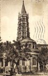 CPA Toulouse Abside de la Basilique Saint Sernin 