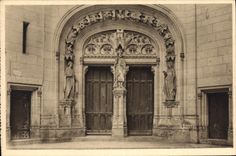 CPA Chateau de Pierrefonds Oise Porte d'Entree de la Chapelle 